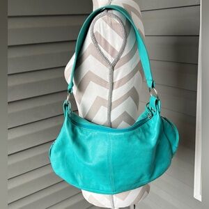 VINTAGE- Hobo International Leather Hobo Shoulder Bag Handbag